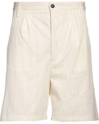 Nostrasantissima - Shorts & Bermuda Shorts Cotton, Linen - Lyst