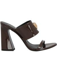 Versace - Sandals Leather - Lyst