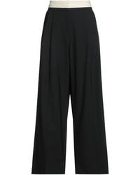 Alysi - Chocolat Pants Polyester, Virgin Wool, Elastane - Lyst