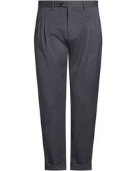 BE ABLE - Charcoal Pants Virgin Wool, Polyester, Elastane - Lyst