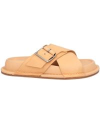 Jil Sander - Sandals Leather - Lyst