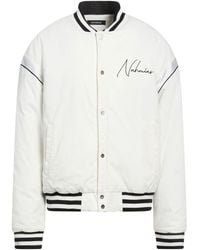 NAHMIAS - Jacket Cotton, Polyurethane, Silk, Elastane - Lyst