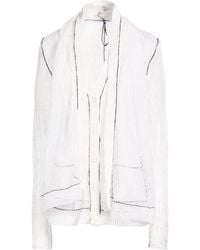 Masnada - Cardigan Linen - Lyst