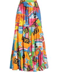 Douuod - Maxi Skirt Cotton - Lyst