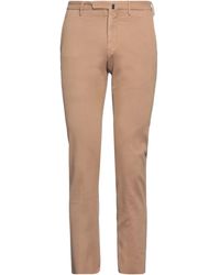 Incotex - By Slowear Camel Pants Cotton, Elastane - Lyst