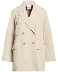 Aspesi - Overcoat & Trench Coat Cotton, Polyester - Lyst