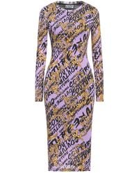 Versace Jeans Couture - Vestito Midi - Lyst