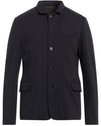 Moorer - Midnight Jacket Viscose, Polyamide, Elastane, Goat Skin - Lyst
