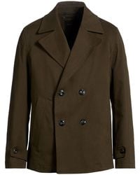 Officina 36 - Coat Cotton, Elastane - Lyst