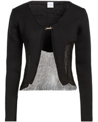 Pinko - Denim Cardigan Cotton, Polyamide - Lyst