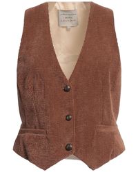 ALESSIA SANTI - Tailored Vest Polyester, Polyamide, Elastane - Lyst