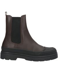 Calvin Klein - Ankle Boots Leather - Lyst