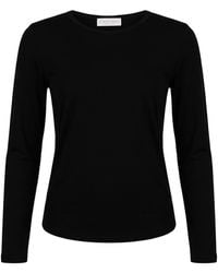 Le Tricot Perugia - T-Shirt Viscose, Elastane, Virgin Wool, Silk, Cashmere - Lyst