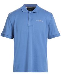 John Richmond - Azure Polo Shirt Cotton - Lyst