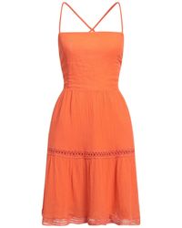 Guess - Mini Dress Cotton - Lyst