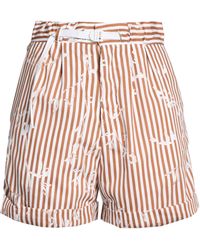 White Sand - Shorts & Bermuda Shorts Cotton, Polyamide - Lyst