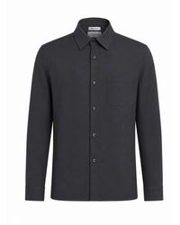 BE ABLE - Charcoal Shirt Wool, Polyester, Elastane - Lyst