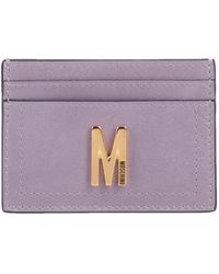 Moschino - Document Holder Soft Leather - Lyst