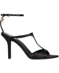 Givenchy - G Lock Leather Sandals - Lyst