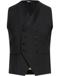 Daniele Alessandrini - Tailored Vest Wool, Polyester, Elastane - Lyst