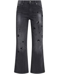 Cambio - Charcoal Jeans Cotton, Modal, Elastomultiester, Elastane - Lyst