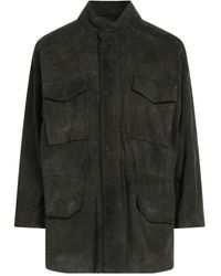 Salvatore Santoro - Military Overcoat & Trench Coat Ovine Leather - Lyst