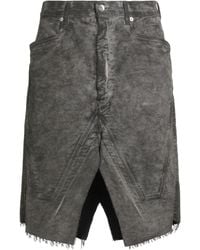 Rick Owens - Midi Skirt - Lyst