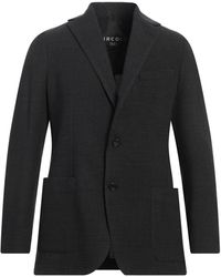 Circolo 1901 - Charcoal Blazer Virgin Wool, Elastane - Lyst