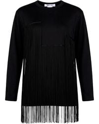 Comme des Garçons - T-Shirt Polyester, Rayon - Lyst