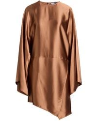 Erika Cavallini Semi Couture - Light Mini Dress Acetate, Viscose - Lyst