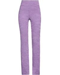 Marco Rambaldi - Mauve Pants Viscose, Polyamide - Lyst