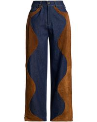 ARIZONA LOVE - Jeans Cotton, Leather - Lyst