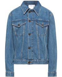 calvin klein blue denim jacket