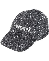 Lanvin - Hat Virgin Wool, Polyester, Cotton, Polyamide - Lyst