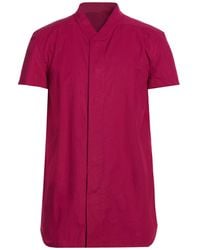 Rick Owens - Shirt Cotton - Lyst