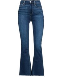 PAIGE - Jeans Cotton, Polyester, Elastane - Lyst