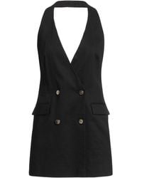 Pinko - Tailored Vest Linen, Viscose, Elastane - Lyst