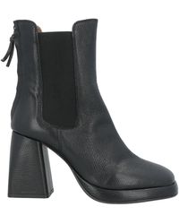 Emanuélle Vee - Ankle Boots Soft Leather, Textile Fibers - Lyst