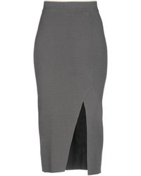 Cruciani Midi Skirt - Grey