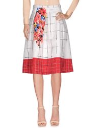 Liu Jo Falda a media pierna - Blanco