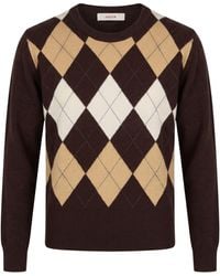 Jucca - Chocolate Sweater Virgin Wool - Lyst