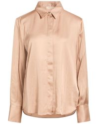 Glanshirt - By Slowear Camel Shirt Viscose - Lyst