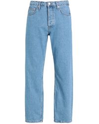 Homme Vêtements Jeans Jeans coupe droite Pantalon en jean Jean TOPMAN pour homme en coloris Bleu 