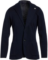 Lardini - Midnight Blazer Cotton - Lyst