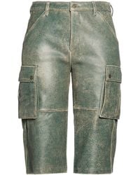 Guess - Shorts & Bermuda Shorts Leather - Lyst