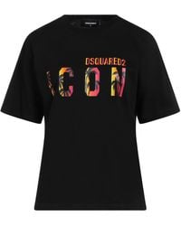 DSquared² - T-Shirt Cotton - Lyst