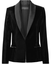 Brandon Maxwell Suit Jacket - Black
