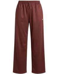 Arte' - Burgundy Pants Polyester, Cotton - Lyst