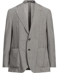 Sartoria Latorre - Khaki Blazer Virgin Wool - Lyst