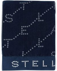 Stella McCartney Serviette de plage - Bleu